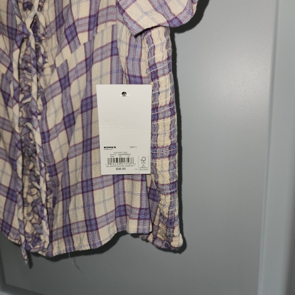 SO Sonoma Goods For Life shirt size Large - Picture 8 of 8